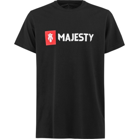 MAJESTY LOGO Samarreta Negra Talla M