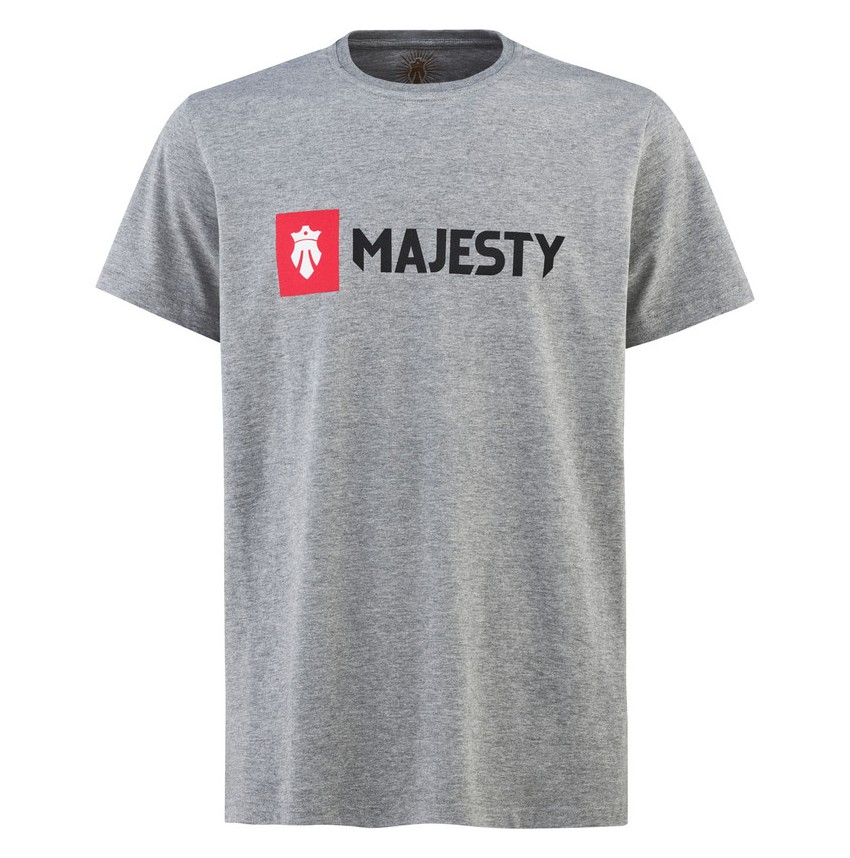 MAJESTY LOGO Samarreta Gris...