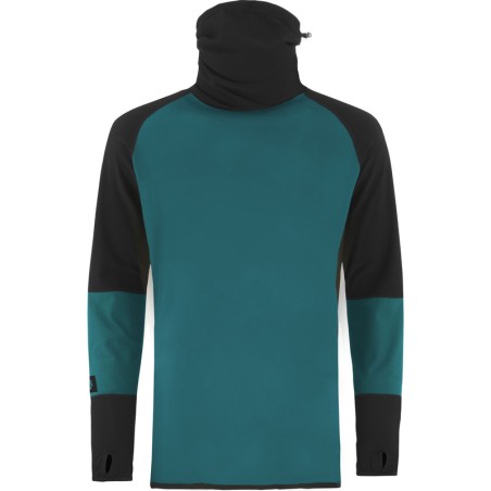 Surface base layer top Black Green Talla M
