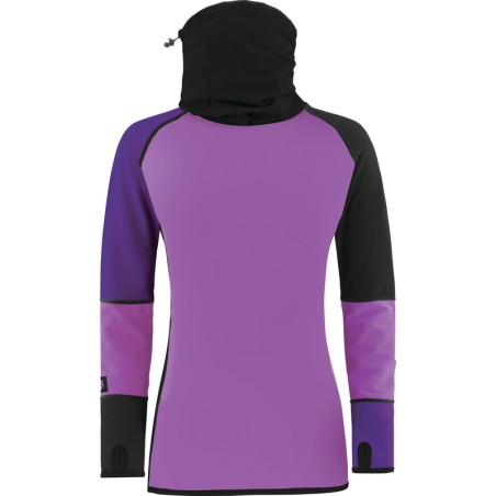 Surface Lady base layer top Black Purple Talla M