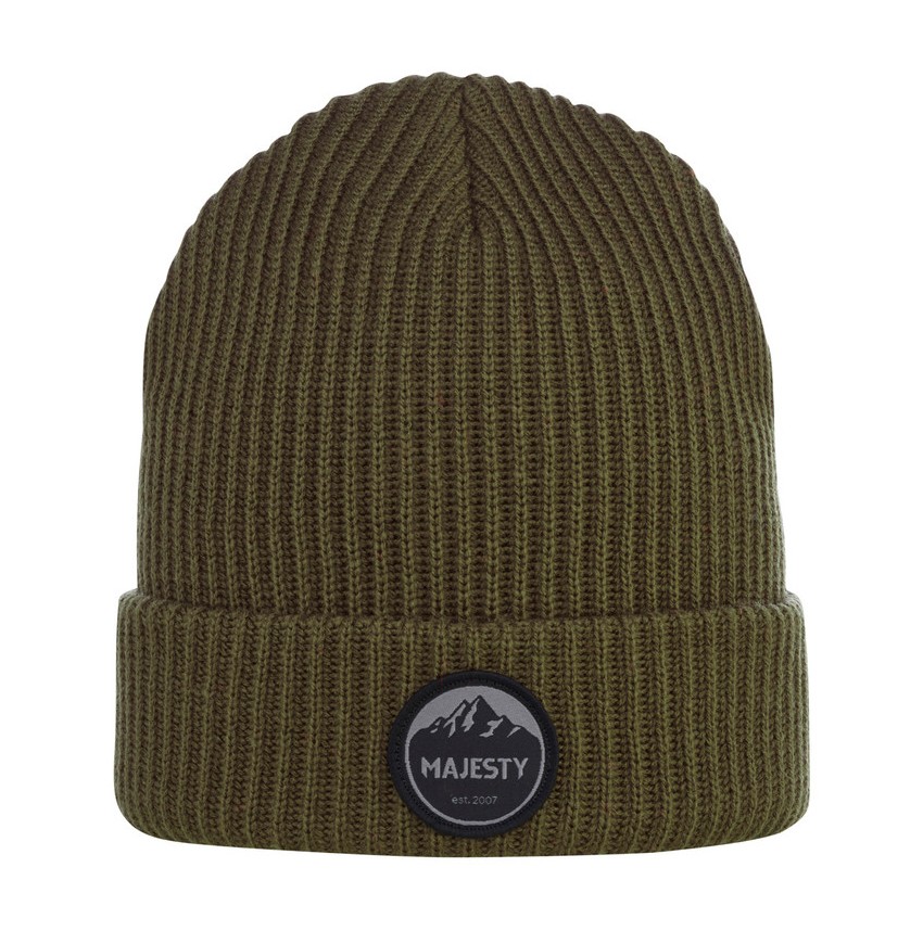 Classic beanie verd militar