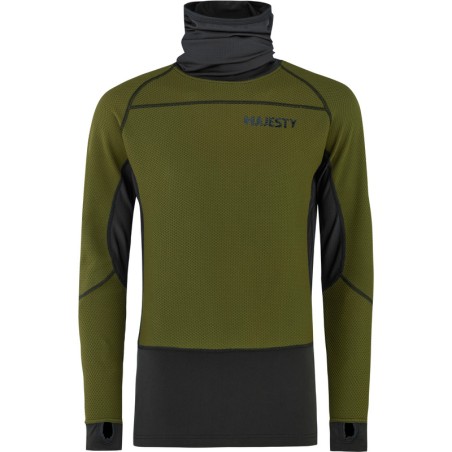 Heatshield base layer top army green Talla XL